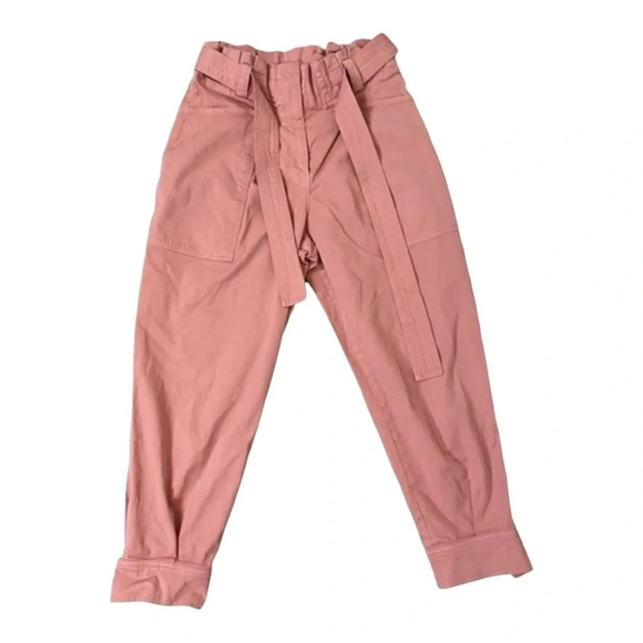 A.L.C. Paperbag Waist Cobolt Pants - Picture 3 of 9